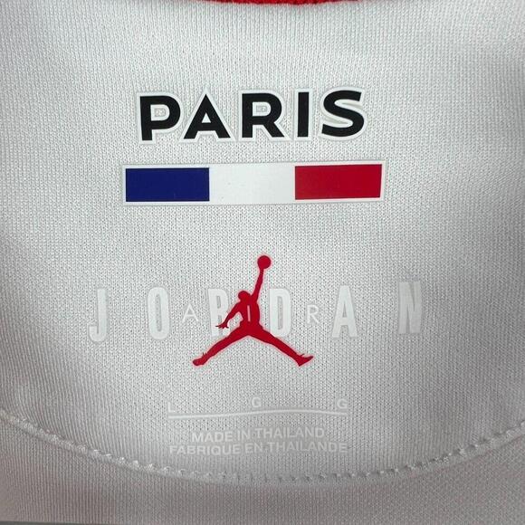 PSG Paris Saint-Germain 2022/23 Jordan 4th Jersey White Womens Large L NWT - Picture 5 of 9
